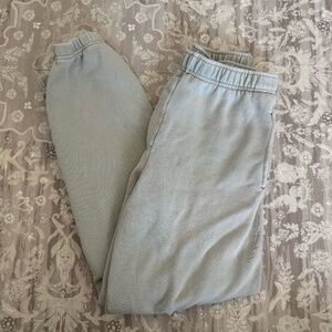 TNA by Aritzia Sage Green Joggers Size Small – High Rise Cozy Sweatpants